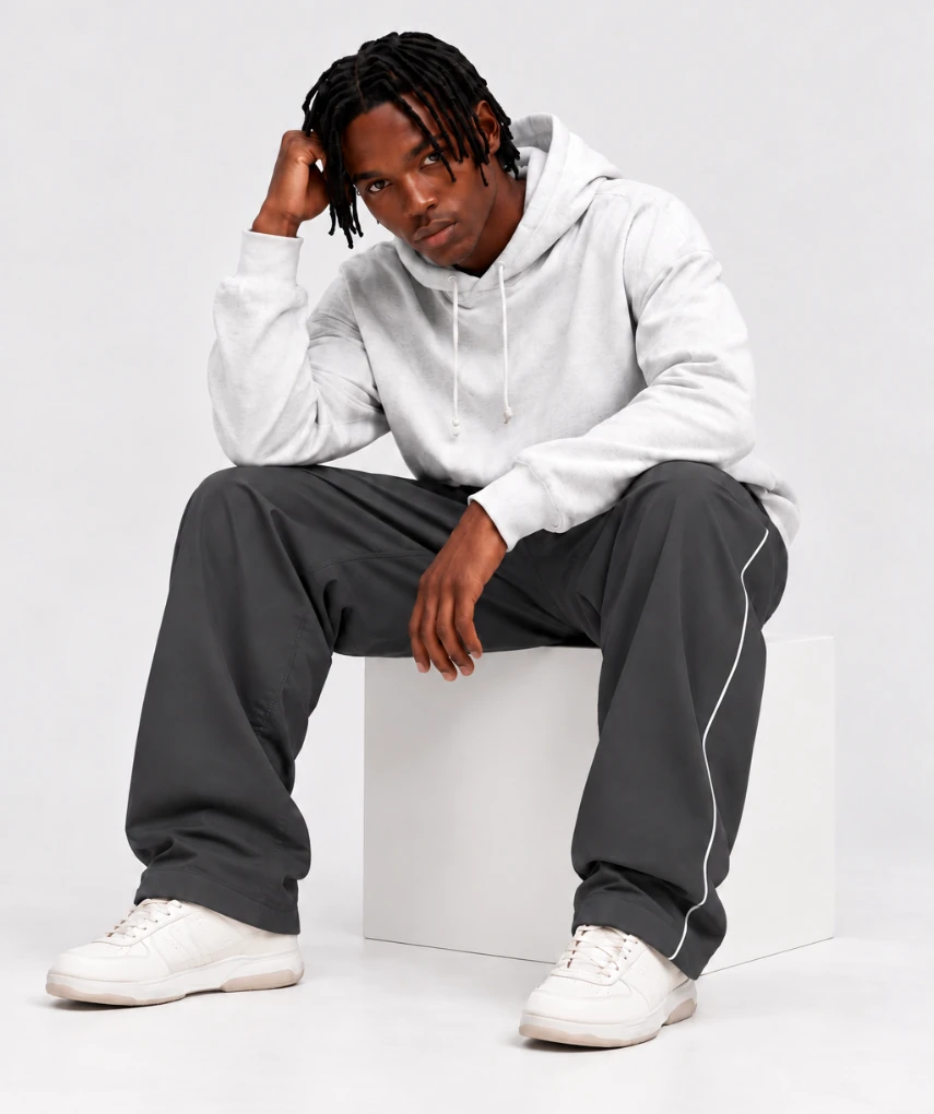 Loose Fit Sports joggers Coal