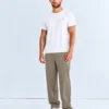 Straight Fit Jogger Silver Mink
