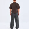 Oversized Boxy Style T-Shirt Coffee