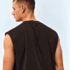 Essential Oversized Tank Coffee