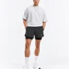 Hybrid 2 In 1 Shorts Coal