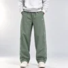 Loose Fit Sports joggers Light Olive