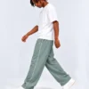 Loose Fit Sports joggers Ice Blue