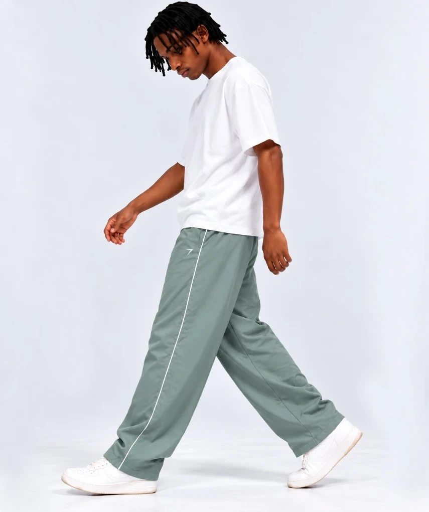 Loose Fit Sports joggers Ice Blue