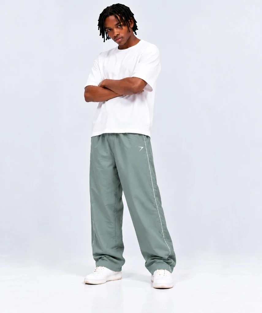 Loose Fit Sports joggers Ice Blue