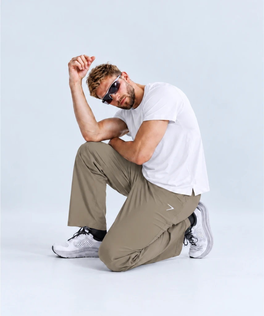 Straight Fit Jogger Silver Mink