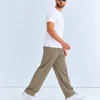 Straight Fit Jogger Silver Mink
