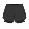Hybrid 2 In 1 Shorts Coal